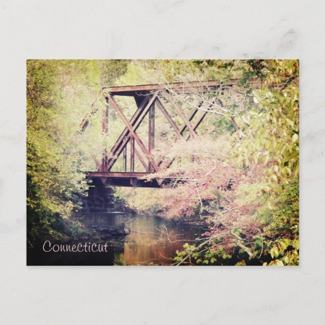 Connecticut Bridge Postcard (Front)