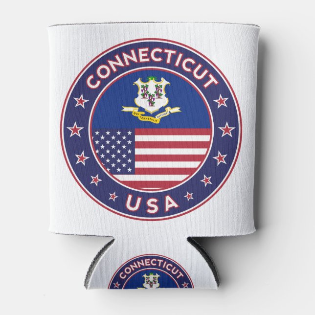 Connecticut Can Cooler (Front)