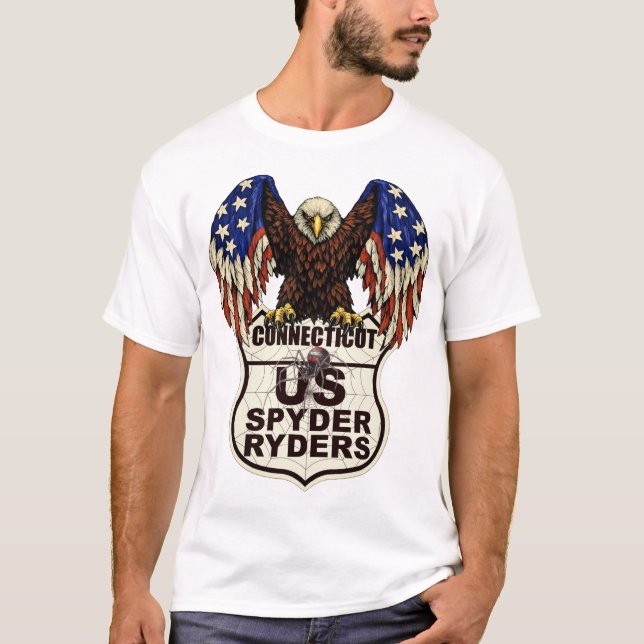 Connecticut Chapter - Eagle Logo 1s T-Shirt (Front)