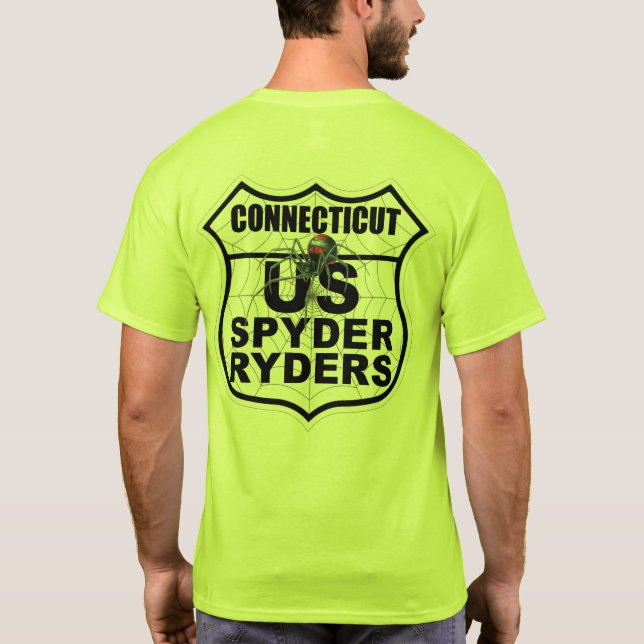 Connecticut Chapter - Logo 2-Sided Trans T-Shirt (Back)