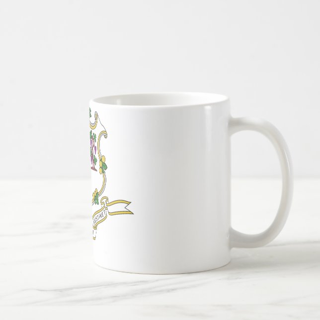 Connecticut Coat of Arms Coffee Mug (Right)