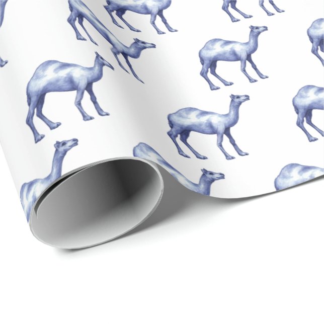 Connecticut College Camels  Wrapping Paper (Roll Corner)