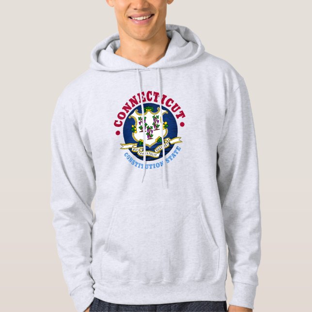CONNECTICUT CONSTITUTION STATE FLAG HOODIE (Front)
