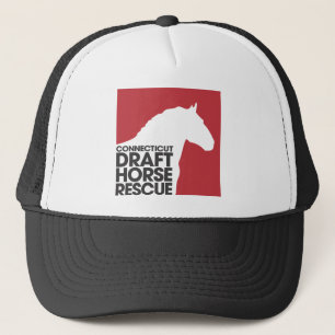 Connecticut Draught Horse Rescue logo Trucker Hat