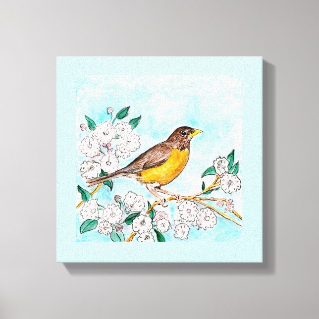 Connecticut Faux Canvas Print (Front)