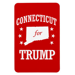 CONNECTICUT FOR TRUMP MAGNET