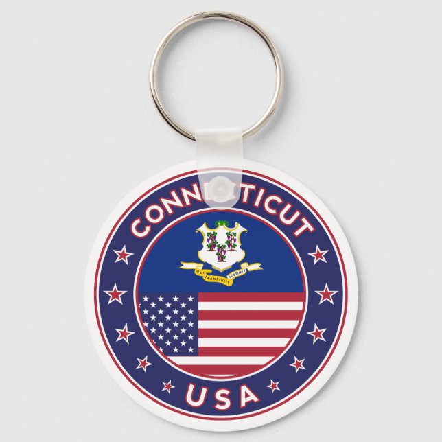 Connecticut Key Ring (Front)