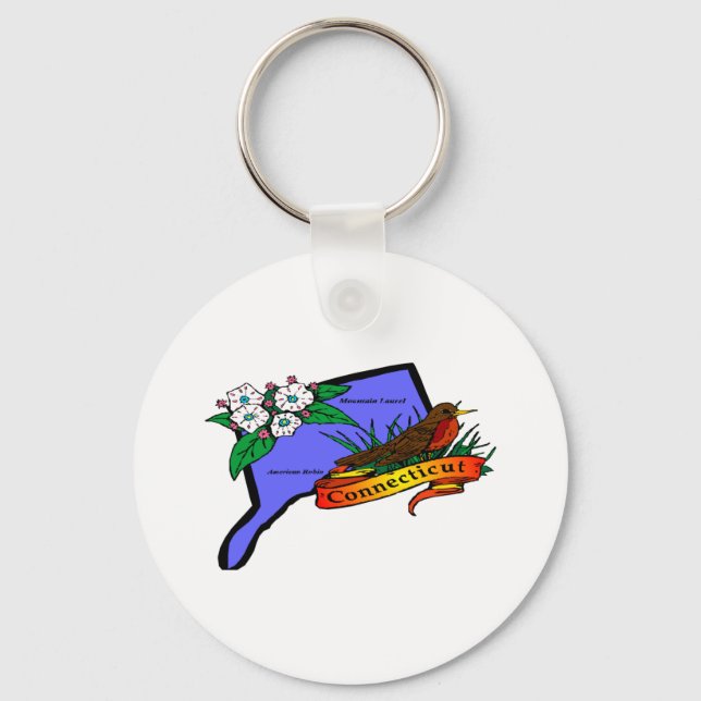 Connecticut Key Ring (Front)