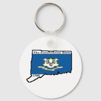 Connecticut Keychain
