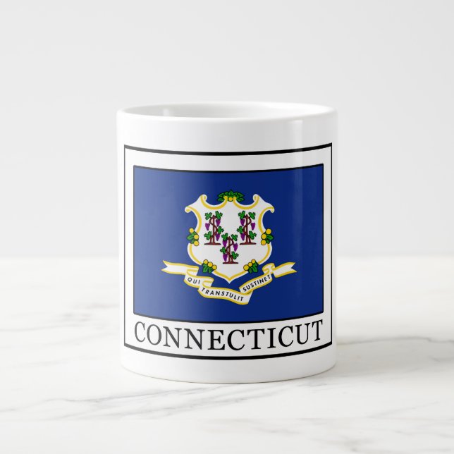 Connecticut Large Coffee Mug (Front)