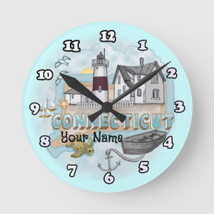 Connecticut Lighthouse clock
