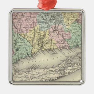 Connecticut Metal Tree Decoration