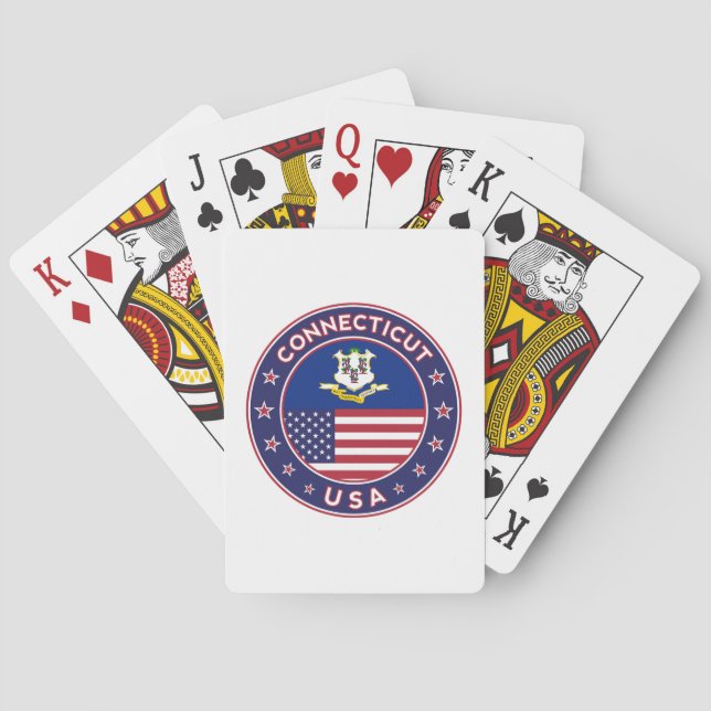 Connecticut Playing Cards (Back)