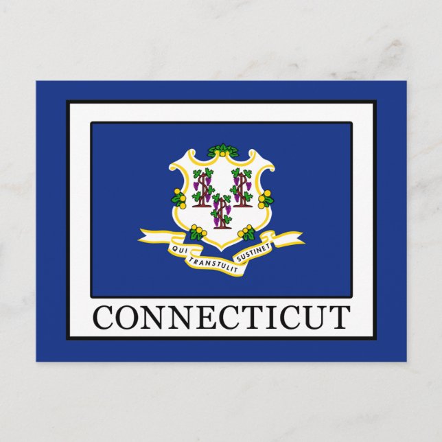 Connecticut Postcard (Front)