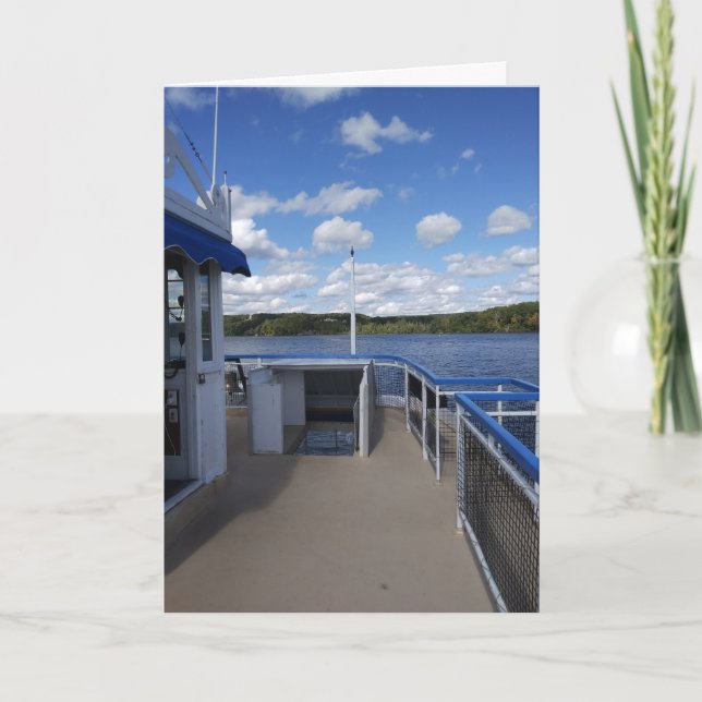 Connecticut River from Riverboat Card (Front)