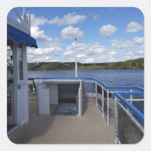 Connecticut River from Riverboat Square Sticker