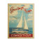 Connecticut Sailboat Vintage Travel