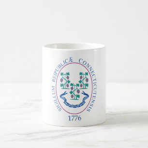 Connecticut sign coffee mug
