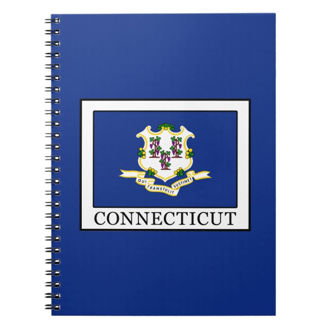 Connecticut Spiral Notebook (Front)