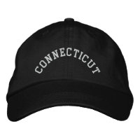 Connecticut State Embroidered