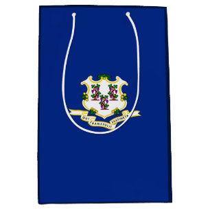 Connecticut State Flag Design Medium Gift Bag