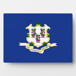 Connecticut State Flag Design Plaque