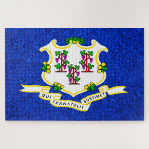 Connecticut State Flag Jigsaw Puzzle