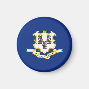 Connecticut State Flag Magnet
