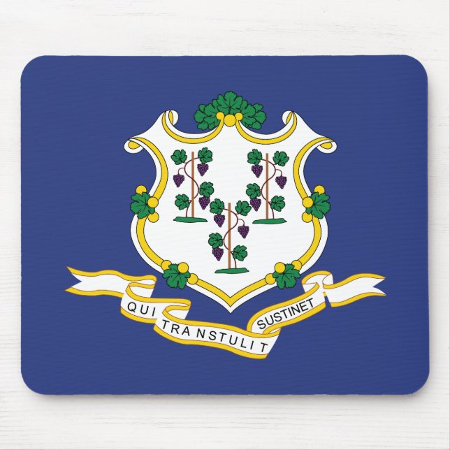 Connecticut State Flag Mouse Pad (Front)
