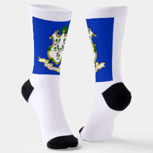 Connecticut State flag Socks