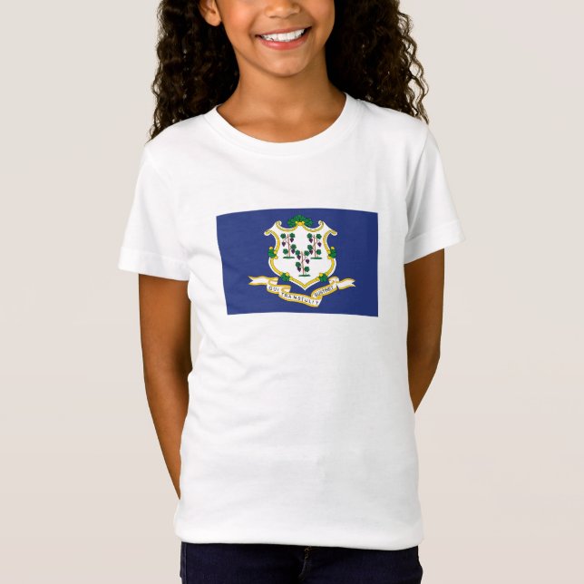 Connecticut State Flag T-Shirt (Front)