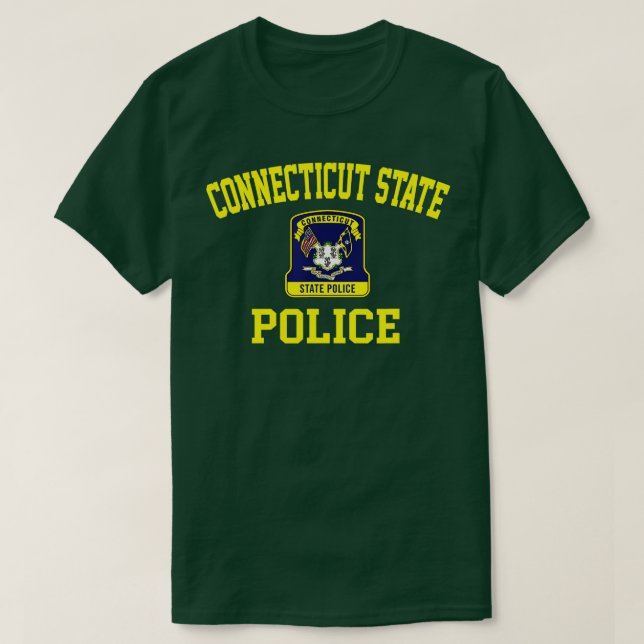 Connecticut State Police  T-Shirt (Design Front)