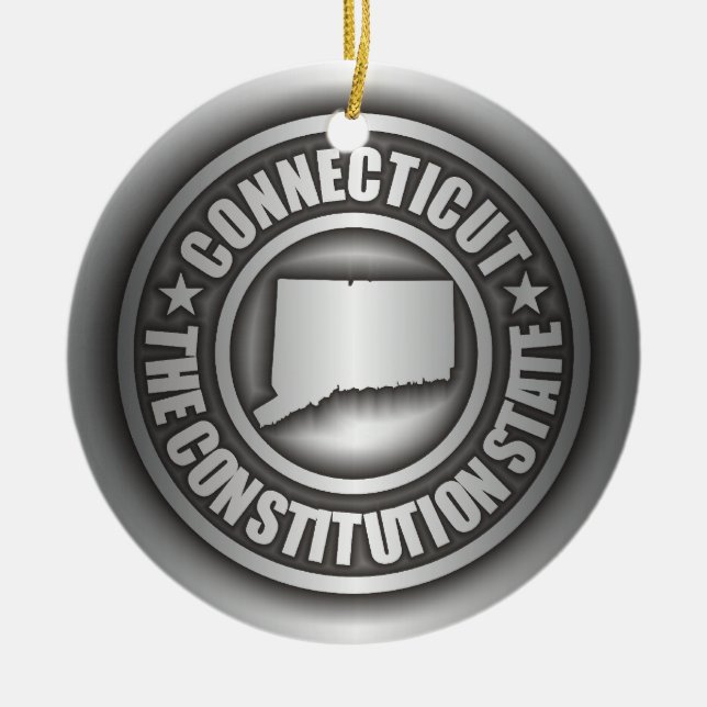 "Connecticut Steel" Decorative Ornaments (Front)