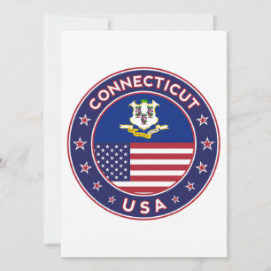 Connecticut sticker, USA States