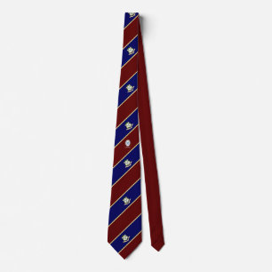 Connecticut stripes flag tie