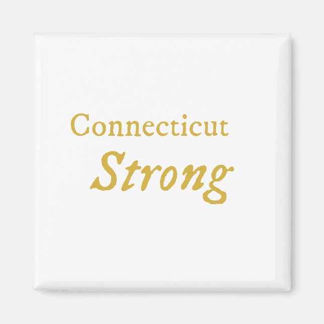 Connecticut Strong   Magnet (Front)