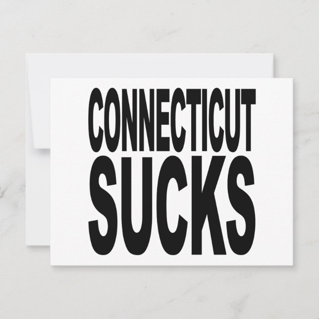Connecticut Sucks (Front)