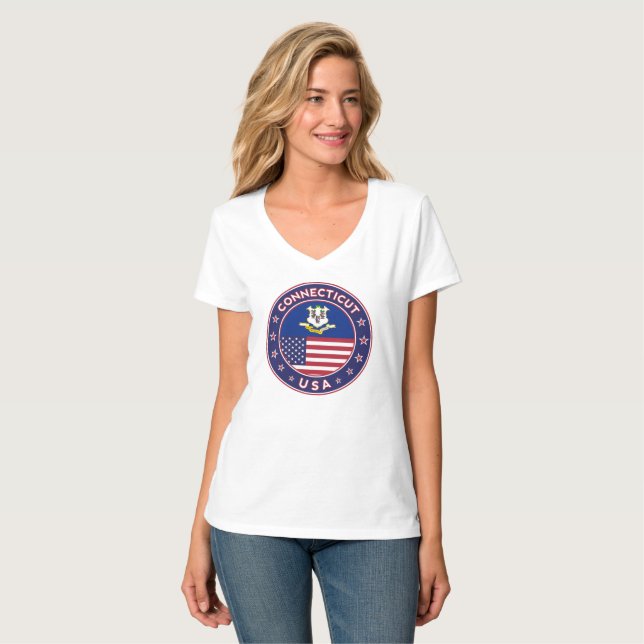 Connecticut T-Shirt (Front Full)