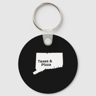 Connecticut Taxes &amp; Connecticut Zza  Key Ring