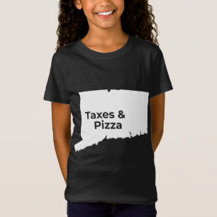 Connecticut Taxes & Connecticut Pizza T-Shirt