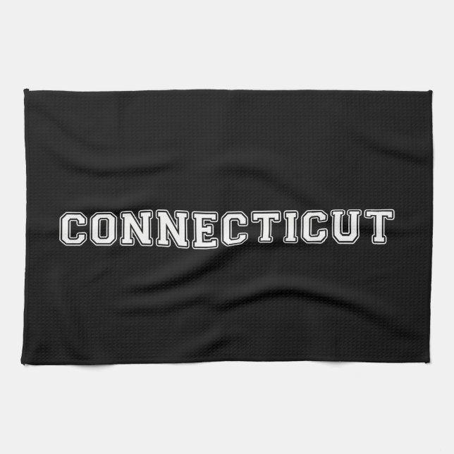 Connecticut Tea Towel (Horizontal)