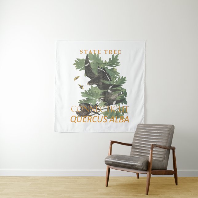 Connecticut Territory Tree The Charter Oak Tapestry (In Situ)