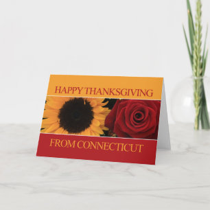 Connecticut Thanksgiving Card