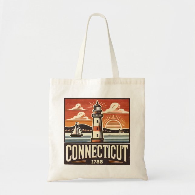 Connecticut Tote Bag (Front)