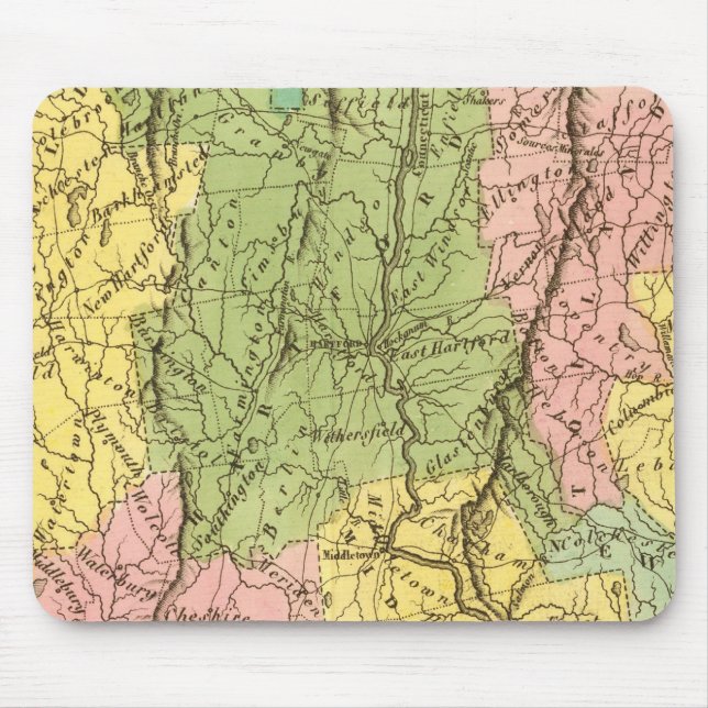 Connecticut US Mouse Pad (Front)