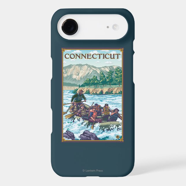 ConnecticutRiver Rafting Scene Case-Mate iPhone Case (Back)