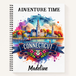 Connecticut's charming coastal beauty notebook