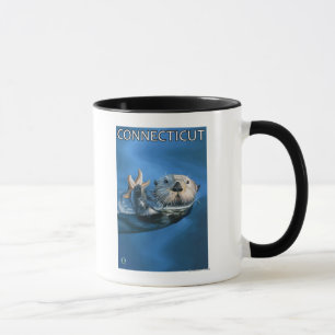 ConnecticutSea Otter Scene Mug