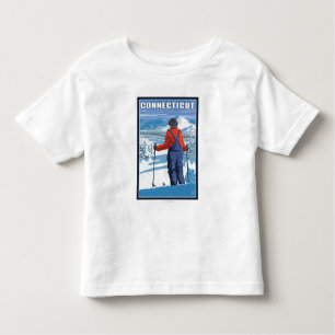 ConnecticutSkier Admiring View Toddler T-Shirt