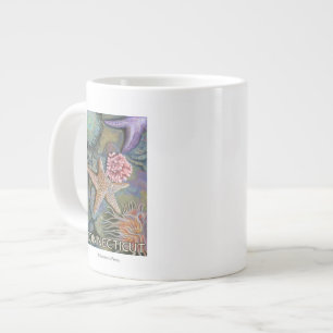ConnecticutTidepool Scene Large Coffee Mug